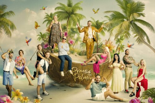 Titel: Promis unter Palmen;
Staffel: 4;
Person: Martin Angelo; Anoushka Renzi; Edith Stehfest; Eric Stehfest; Silvia Wollny; Claude-Oliver Rudolph; Menderez; Gina-Lisa Lohfink; Dilara Kruse; Kevin Wolter; Franziska Temme;
Bildunterschrift: Fotomontage
Copyright: Joyn/Gerhard Merzeder;
Fotograf: Gerhard Merzeder;
Bildredakteur: Isabella Toennes;
Dateiname: 3263397.jpg;
Rechtehinweis: Dieses Bild darf honorarfrei für redaktionelle Zwecke und nur im Rahmen der Programmankündigung verwendet werden. Andere Veröffentlichungen sind nur nach Rücksprache und ausdrücklicher Genehmigung der Seven.One Entertainment Group GmbH möglich. Nicht für EPG! Verwendung nur mit vollständigem Copyrightvermerk. Das Foto darf nicht verändert, bearbeitet und nur im Ganzen verwendet werden. Es darf nicht archiviert werden. Es darf nicht an Dritte weitergeleitet werden. Aneinanderreihung/Zusammenlegung/Kopplung von Bildern zum Zweck der Erstellung von Slide-Shows o.ä. nicht gestattet; Verbindung/Einfügen/Anfügen von Werbung nicht gestattet. Das Bild kann KI generierte Elemente enthalten.
Bei Fragen: foto@seven.one
Voraussetzung für die Verwendung dieser Programmdaten ist die Zustimmung zu den Allgemeinen Geschäftsbedingungen der Presselounges der Sender der Seven.One Entertainment Group GmbH.